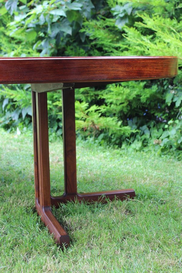 Antique Midcentury Roswood Table attributed toJohannes Andersen 