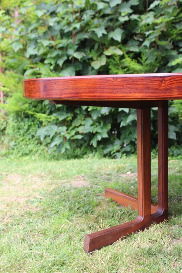 Antique Midcentury Roswood Table attributed toJohannes Andersen 