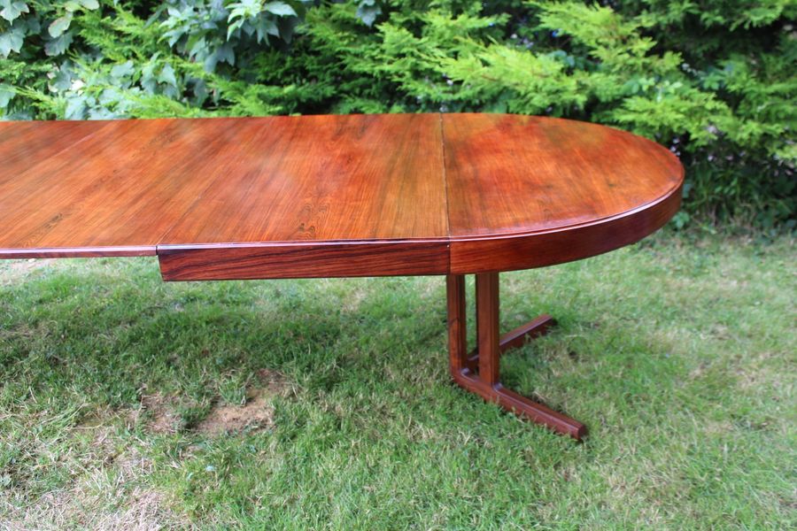 Antique Midcentury Roswood Table attributed toJohannes Andersen 