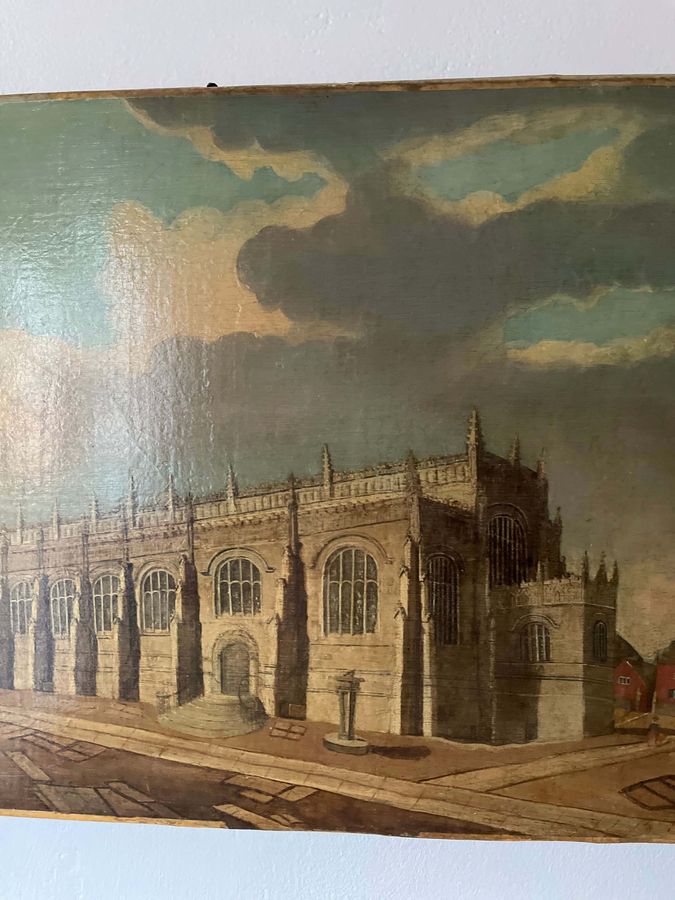 Antique 19th century painting of Yorkshire