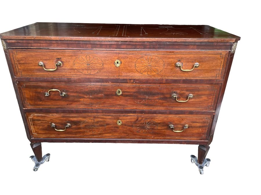 Antique  18th Century Maltese Chest Of Drawers