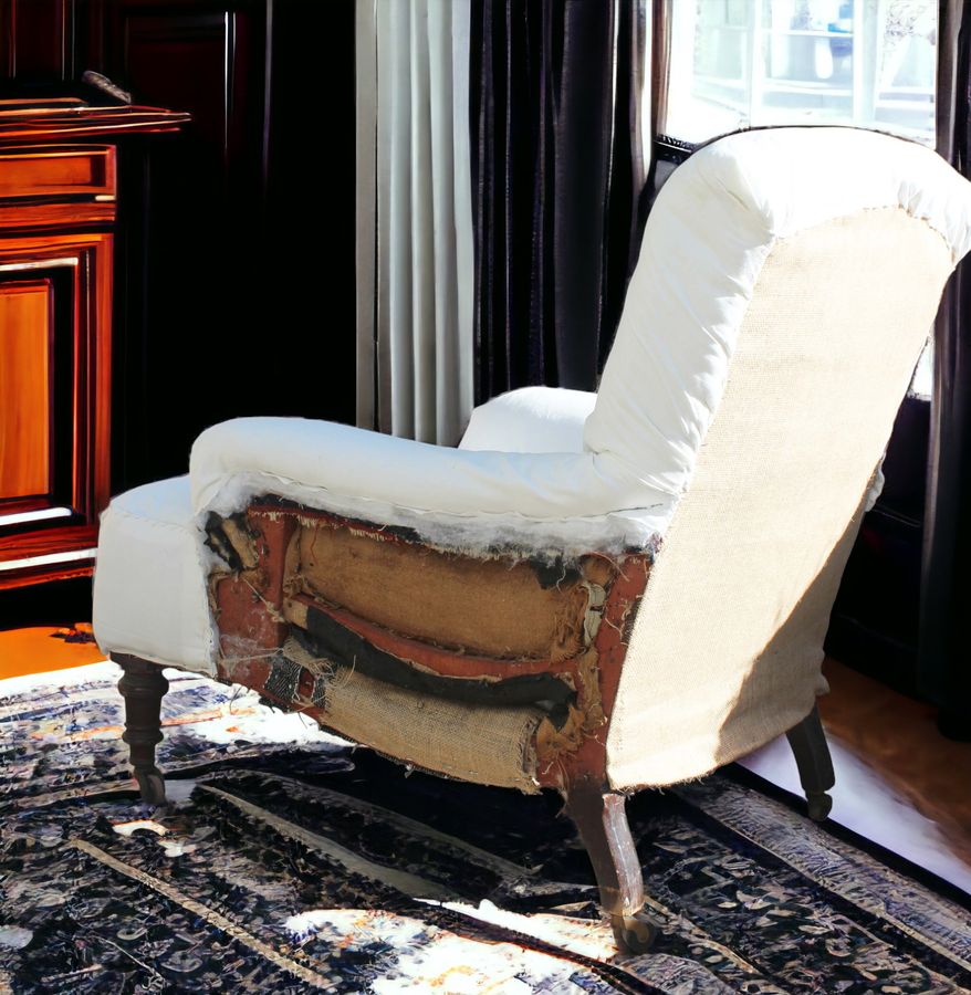 Antique 19th Century Armchair Maple & Co