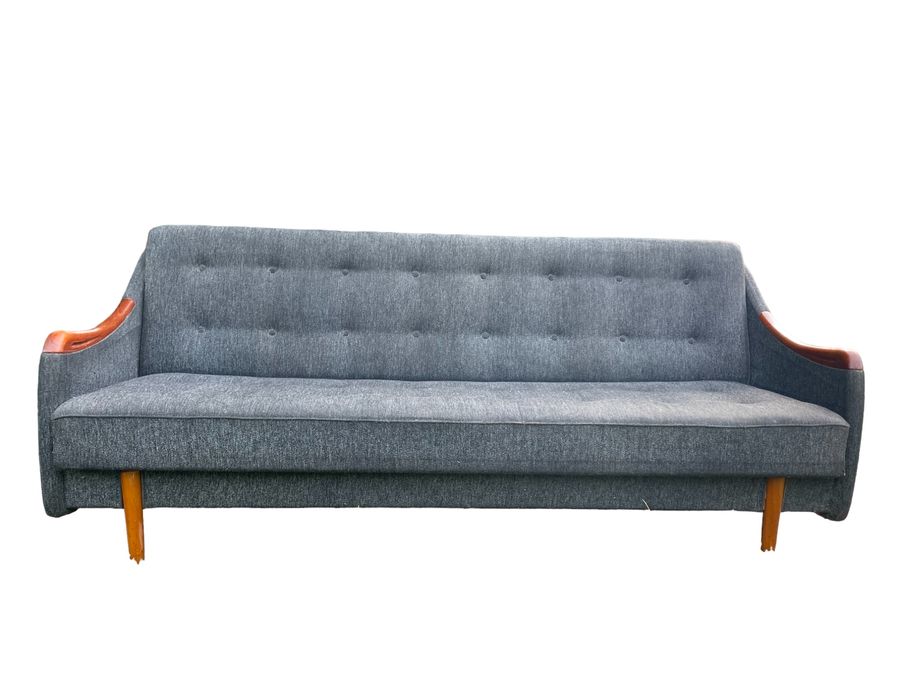 Antique Vintage Danish Day Bed sofa By Paul M Jessen For Viby J