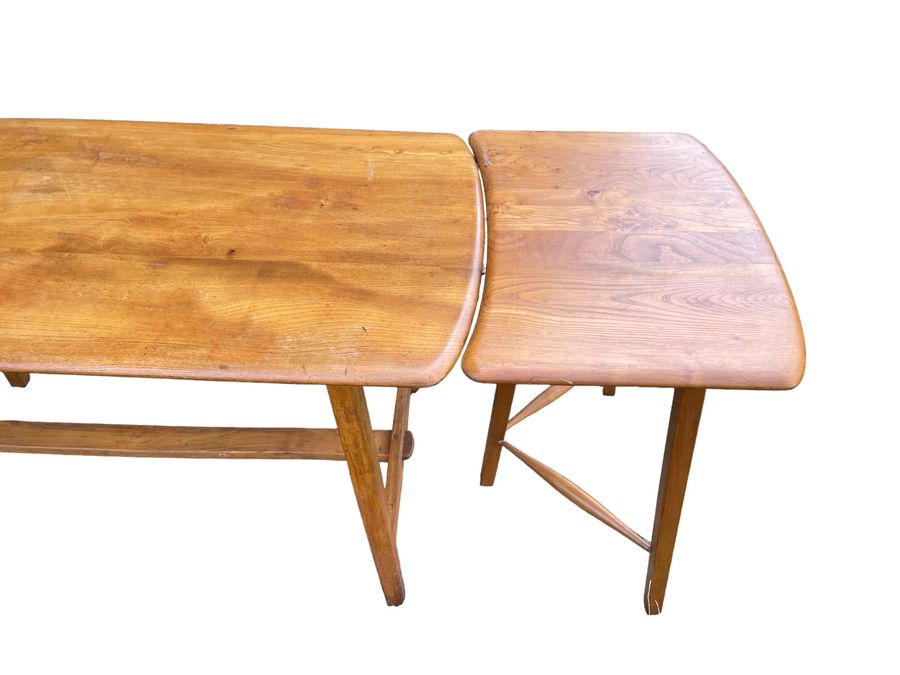 Antique Vintage Ercol Windsor Dining Table Extension Model 265
