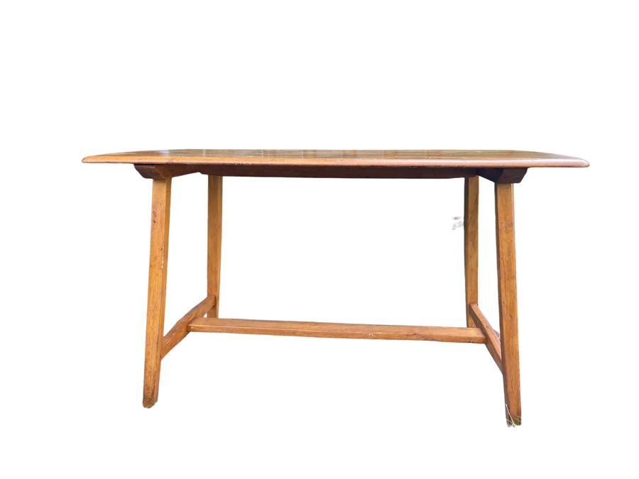 Antique Vintage Ercol Model Cc41 Plank Table