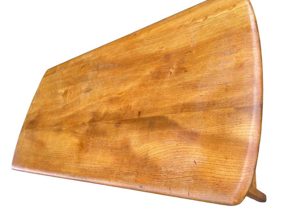 Antique Vintage Ercol Model Cc41 Plank Table