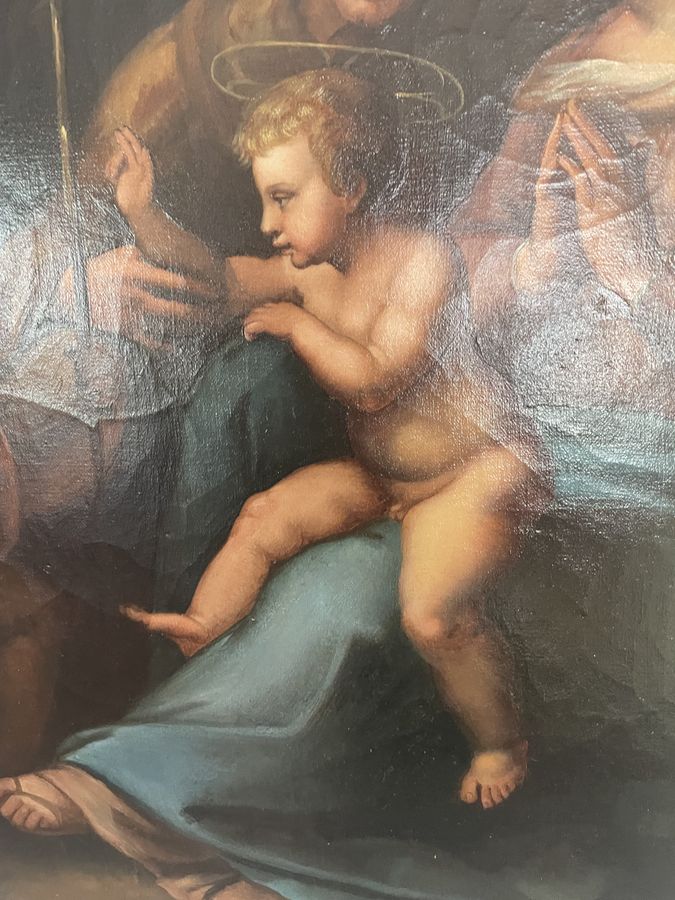 Antique After Raffaello Sanzio The Virgin and Child with the Infant Saint John the Baptist