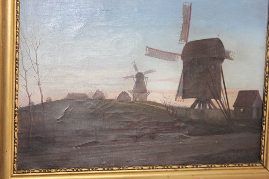 Late 19th century Dutch landscape painting