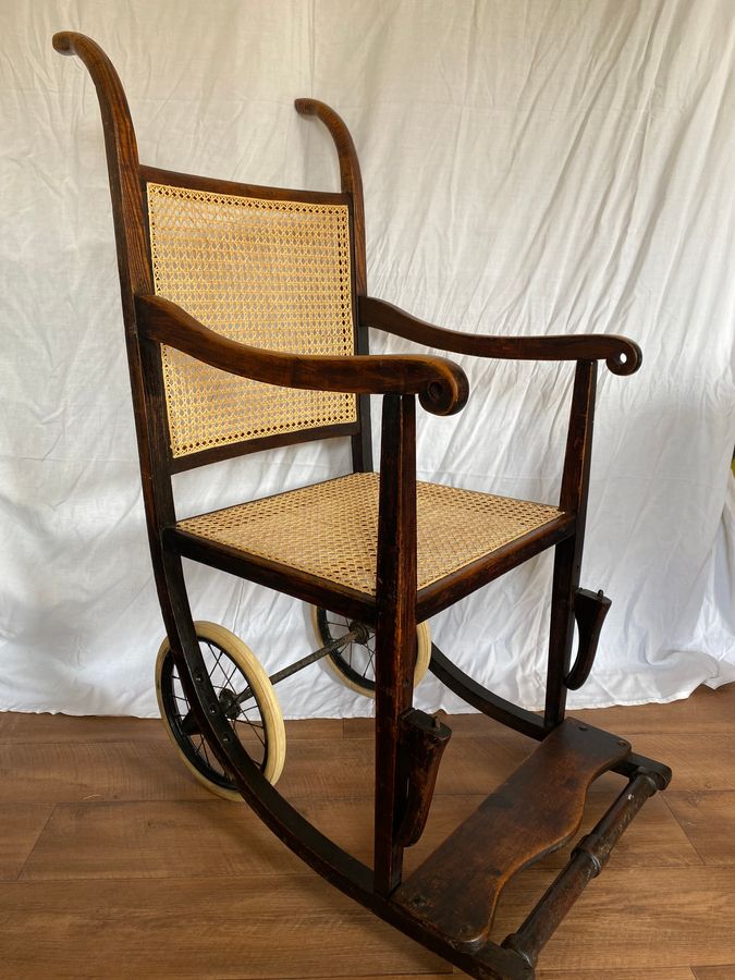 Antique Vintage Wheelchair