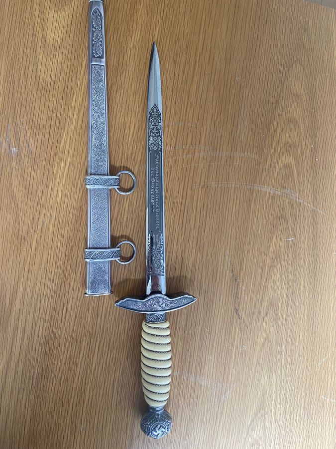 Antique WW11 Luftwaffe Ceremonial Dagger