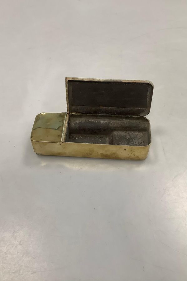 Antique Antique Snuff Box in Brass