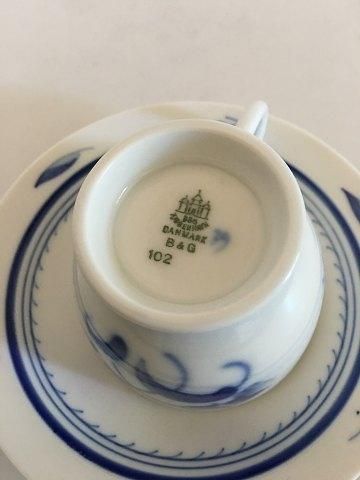 Antique Bing & Grondahl Jubilee Dinner Service Coffee Cup with Saucer