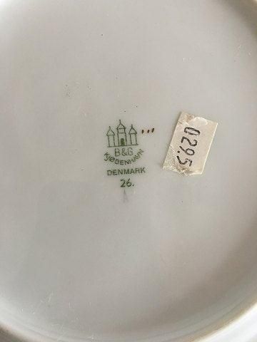Antique Bing & Grondahl Seagull with Gold Lunch Plate No 26/326