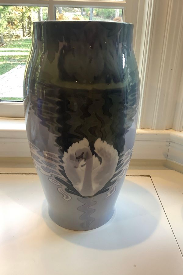 Antique Bing and Grondahl Unique Vase by Hans Peter Kofoed No 10 from 1897