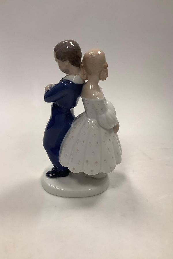 Antique Bing and Grondahl Figurine Hans and Trine Sorry No 2372