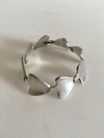 Antique Bent Knudsen Sterling Silver Bracelet No 2