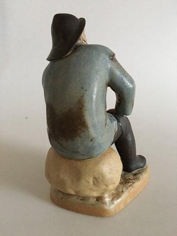 Antique Bing & Grøndahl Stoneware Figurine 