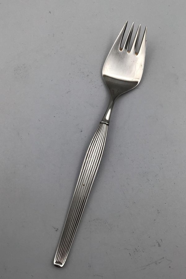 Antique Frigast Sterling Silver Savoy Lunch Fork