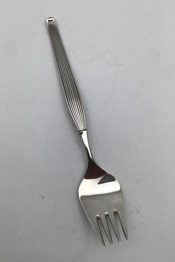 Antique Frigast Sterling Silver Savoy Lunch Fork