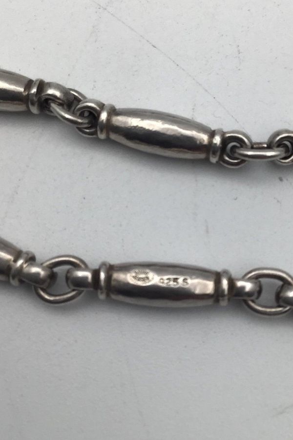 Antique Georg Jensen Sterling Silver Necklace No. 40 Henry Pilstrup
