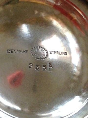 Antique Georg Jensen Sterling Silver Bowl No 235A