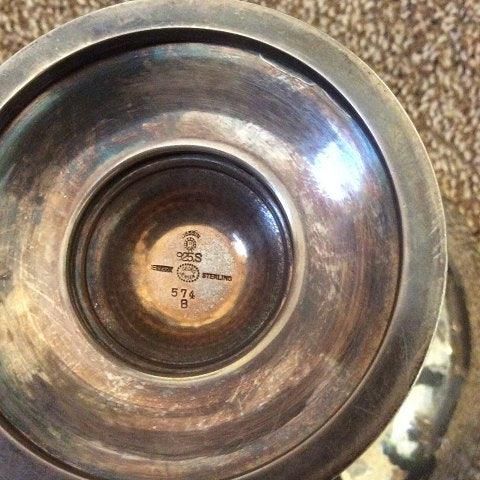 Antique Georg Jensen Sterling Silver Bowl No 574B