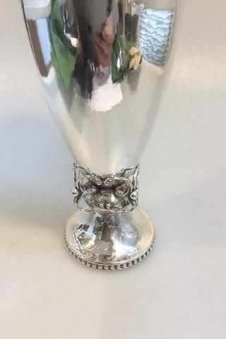 Antique Georg Jensen Sterling Silver Vase with ornamentation No 301 A