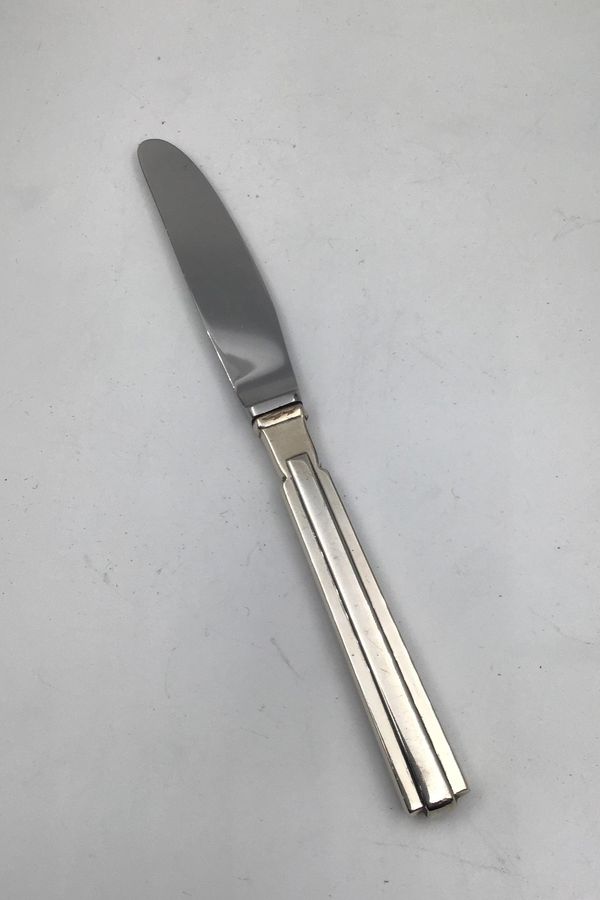 Antique Hans Hansen Arvesolv Silver No 18 Sterling Silver Lunch Knife