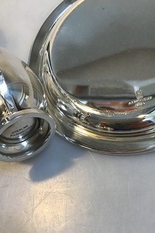 Antique A. F. Rasmussen Silver/Sterling Silver Cruet Set