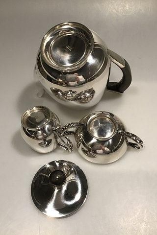 Antique Aage Weimar, Sterling Silver, Coffee set (3)
