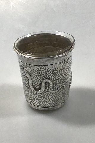 Antique Albert Telemack Drebolt Silver Cup/Vase