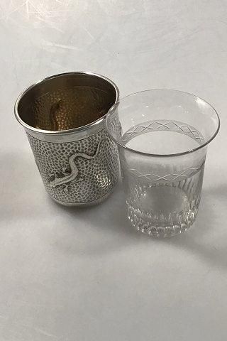 Antique Albert Telemack Drebolt Silver Cup/Vase