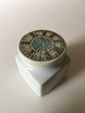 Antique Aluminia Jar with Lid