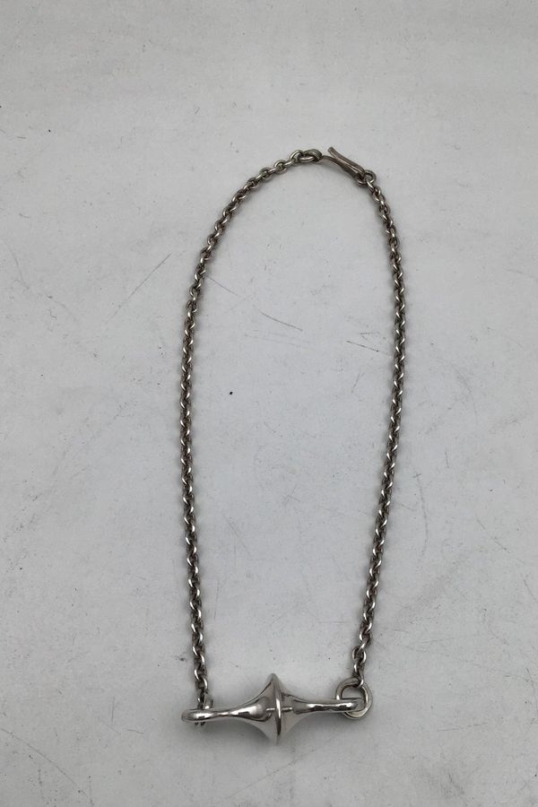 Antique Andreas Mikkelsen Sterling Silver Necklace
