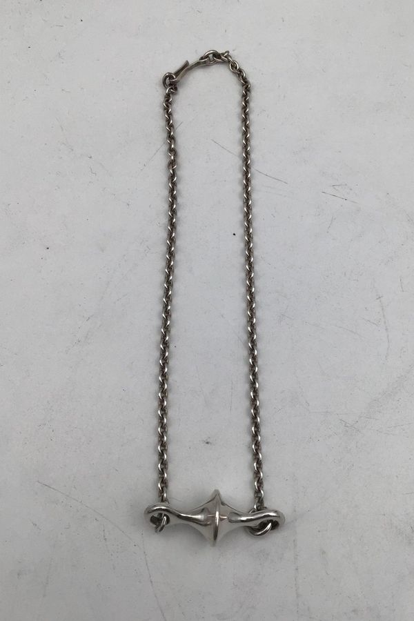 Antique Andreas Mikkelsen Sterling Silver Necklace