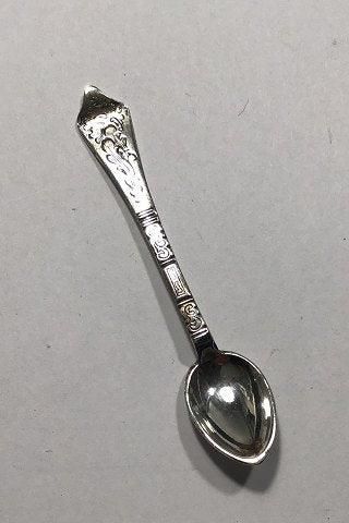 Antique Antik Silver Salt Spoon