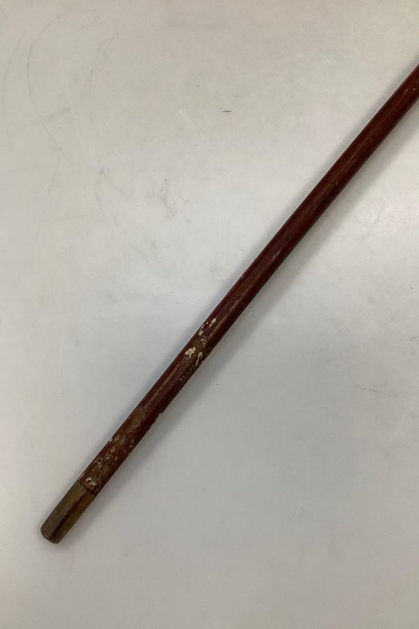 Antique Antique Walking Cane with handle in horn