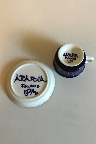 Antique Arabia Finland Valencia Coffee Cup