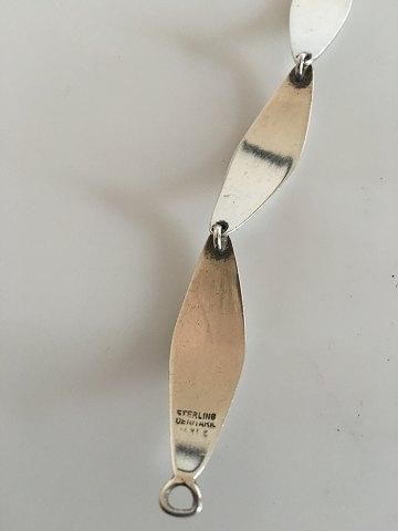 Antique Bent Knudsen Sterling Silver Necklace