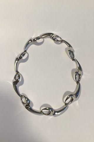 Antique Bent Knudsen Sterling Silver Necklace No 46