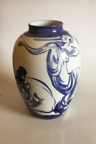 Antique Bing & Grondahl Art Nouveau Unique Vase