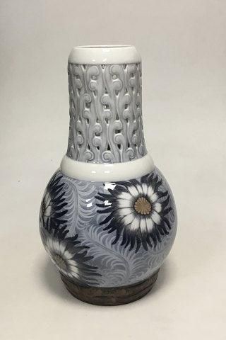 Antique Bing & Grondahl Art Nouveau Unique vase by Fanny Garde from 1922
