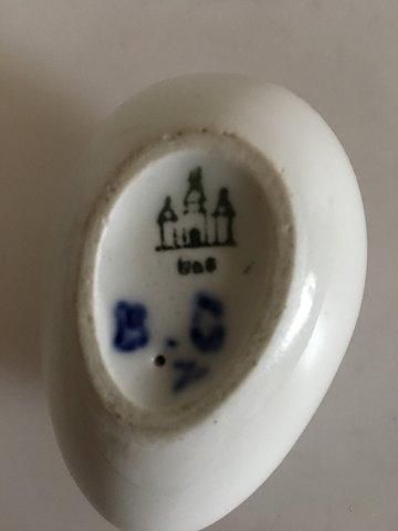 Antique Bing & Grøndahl Art Nouveau Egg with Snowdrops