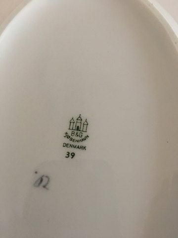 Antique Bing & Grondahl Demeter / Blue Cornflower Oval Bowl No 39