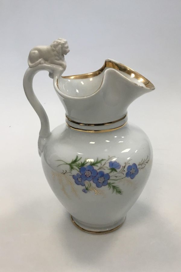 Antique Bing & Grondahl Old Lion jug / Chocolate jug without lid