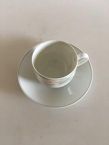 Antique Bing & Grondahl Grey Orchide/Orkide Coffee Cup No 305