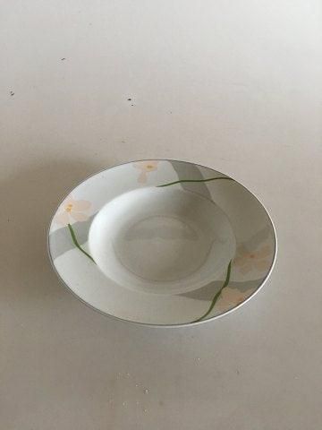 Antique Bing & Grondahl Grey Orchide Soup plate No 323