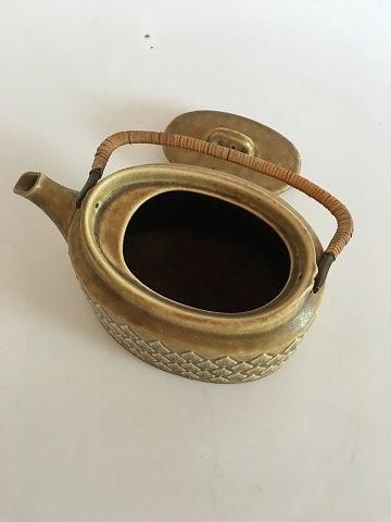 Antique Bing & Grondahl Jens Quistgaard Tea Pot with Handle from the Relief Series