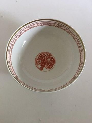 Antique Bing & Grondahl Jubilee Bowl commemorating the 100 year anniversary of the Royal Theater at Kgs. Nytorv