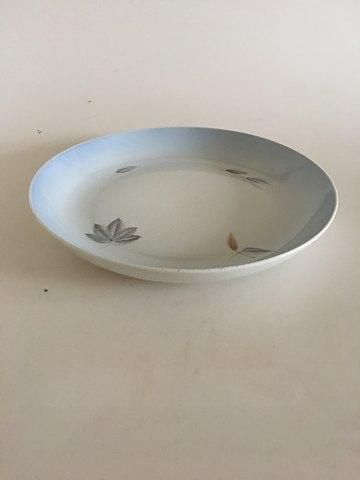 Antique Bing & Grondahl Falling Leaves Large Round Serving Dish / Bowl No 20